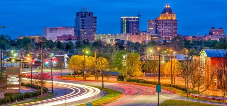 greensboro nc skyline